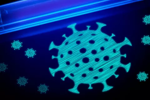 Luz ultravioleta para desinfectar el coronavirus Luz UVC frente al SARS-CoV-2