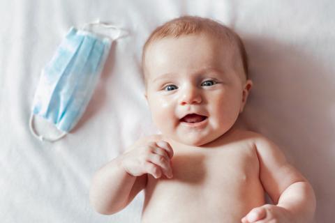 0,9% bebés con COVID de madres infectadas
