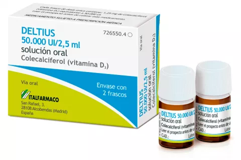 Medicamento para el déficit de vitamina D