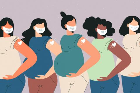 Embarazada: vacuna antes del 2º trimestre