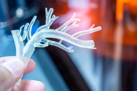 Vasos sanguíneos impresos en 3D