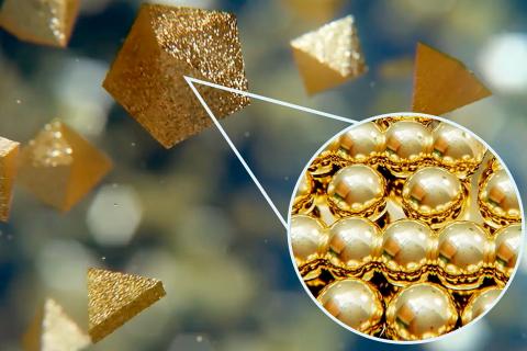 Nanocristales de oro