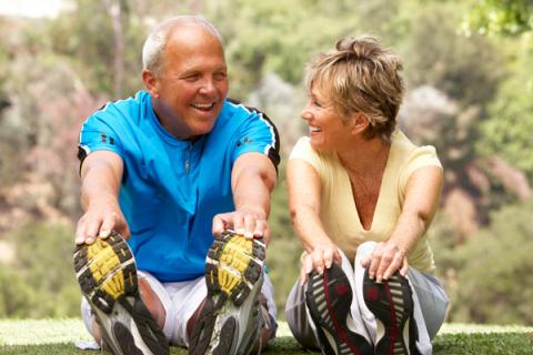 Los mayores que hacen ejercicio están más sanos