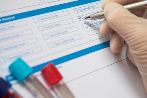 Test o formulario para detectar el SIDA