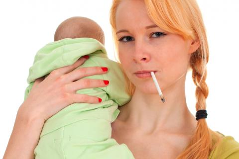Más infecciones respiratorias en bebés expuestos al tabaco