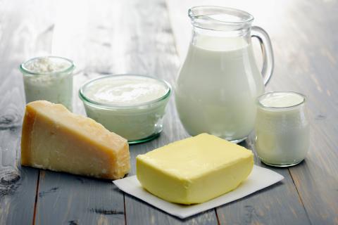 Productos lácteos ricos en manganeso