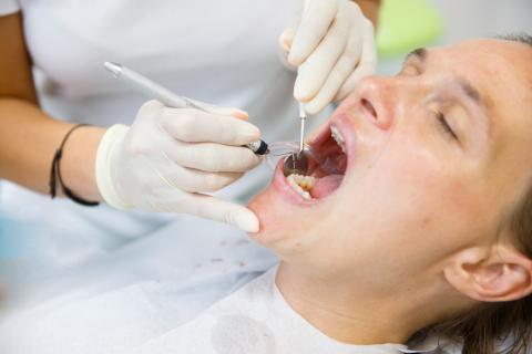 Paciente con periodontitis