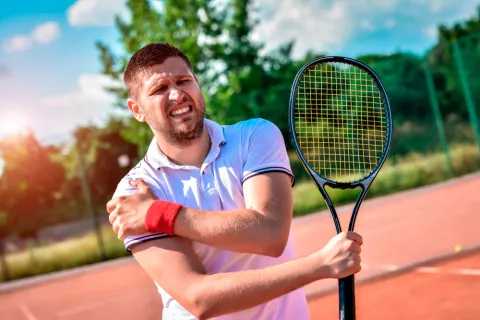 Tendinitis en deportista