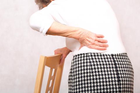 Lumbalgia: dolor en las dorsales