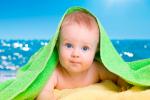 Sudamina en bebé por calor y humedad
