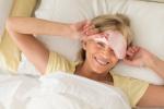Mujer en la menopausia con trastornos de sueño