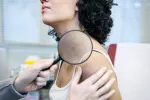 Diagnóstico de urticaria Diagnóstico de urticaria en una mujer