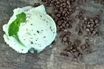 Usos de la menta en la cocina Helado de menta y chocolate