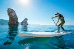 Paddle surf en el mar