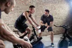 Clase de spinning Sesión de spinning