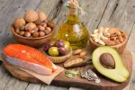 Tipos de lípidos en la dieta Alimentos de distintos tipos de grasas saludables
