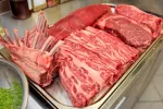 Distintas piezas de carne listas para su consevación