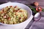 Ejemplo de menú depurativo para después de Navidad Arroz integral, plato para depurar excesos navideños