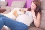 Vivir con un perro es beneficioso para la embarazada