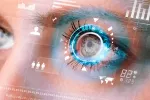 Inteligencia artificial para predecir infartos a través de los ojos Concepto de inteligencia artificial a través de los ojos