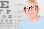 Mujer mayor con gafas en el oftalmólogo Cuándo acudir al oftalmólogo