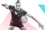 Bádminton Jugadora de bádminton