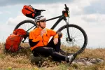 Dieta del ciclista Ciclista comiendo