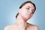 Laringitis Mujer con laringitis