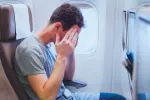 Síndrome de la clase turista Hombre afectado por síndrome de la clase turista