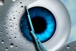Ojo con problemas de visión y ceguera