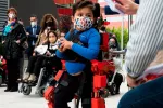 Exoesqueleto pediátrico para niños con atrofia espinal
