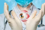 Una córnea artificial se prueba con éxito en pacientes casi ciegos Concepto de ojo artificial