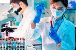 Glóbulos blancos modificados eliminan cáncer de piel, mama o cerebro Científicos experimentando y analizando sangre
