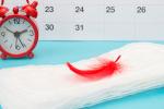 Compresas y calendario: concepto primera menstruación