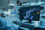Científicos españoles proponen una nueva forma genética de alzhéimer Científico investigando la genética humana