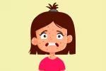 Descubren un anticuerpo clave en la prevención y tratamiento del sarampión Ilustración de una niña con sarampión