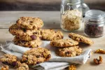 Galletas saludables sin edulcorantes Galletas tipo cookies caseras con arándanos