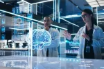 Análisis del cerebro humano con inteligencia artificial Dos neurocientíficos analizan imágenes del cerebro con un programa de inteligencia artificial