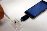 Nuevo test portátil del CSIC para detectar infecciones virales Imagen del nuevo test de diagnóstico que detecta ARN viral