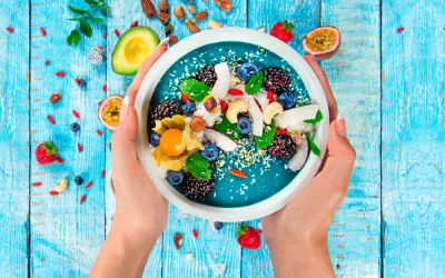 Blue Majik, mitos y verdades del ‘mágico’ ingrediente azul Blue majik en una receta healthy