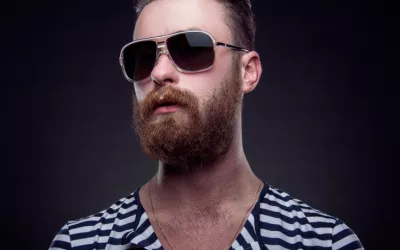 Trasplante de barba en un hípster Trasplante de barba hípster