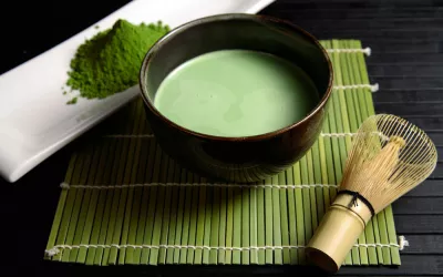 Infusión de té matcha Té matcha