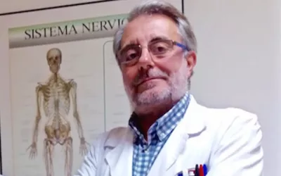 Dr. Andrés Vázquez, presidente de la Sociedade Galega de Xerontoloxía Dr. Andrés Vázquez