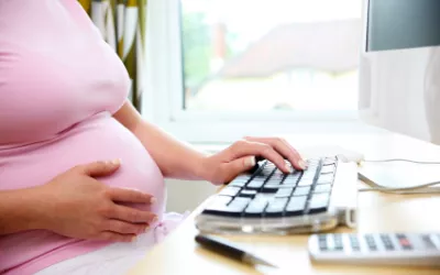 Embarazada trabajando Baja laboral durante el embarazo