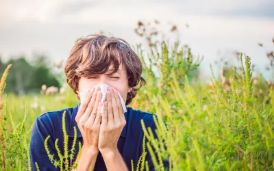 Alergias Niño con alergia