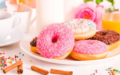 Calorías vacías Calorías vacías de donuts