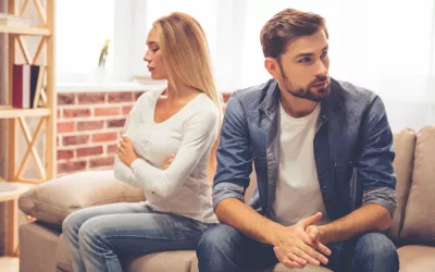 Pareja con problemas de comunicaicón