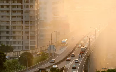 Contaminación por tráfico