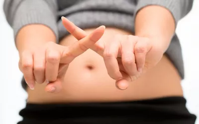 Prohibido durante el embarazo Prohibido durante el embarazo