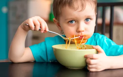 Síndrome del comedor selectivo Niño con síndrome del comedor selectivo